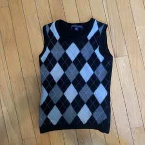 brooks brothers argyle sweater vest